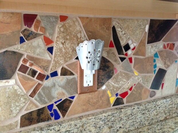 Before & After Photos: Creative Backsplash