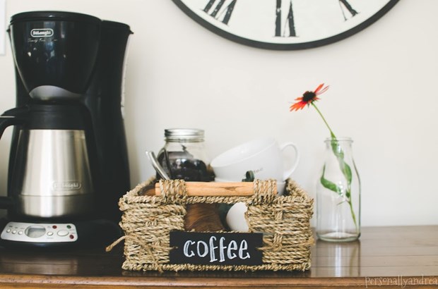 How To Create A Home Coffee Station