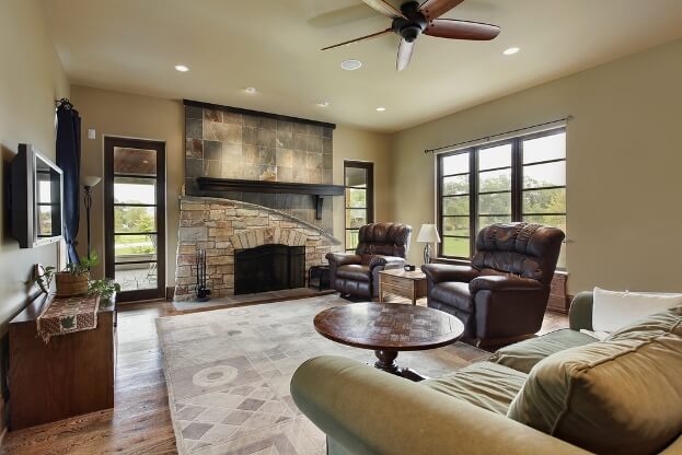 Rustic Family Room